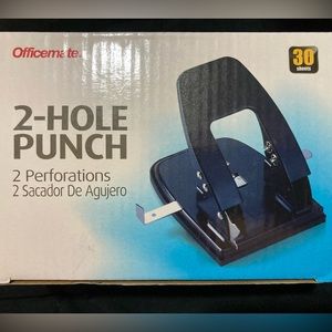New in box 2 hole punch